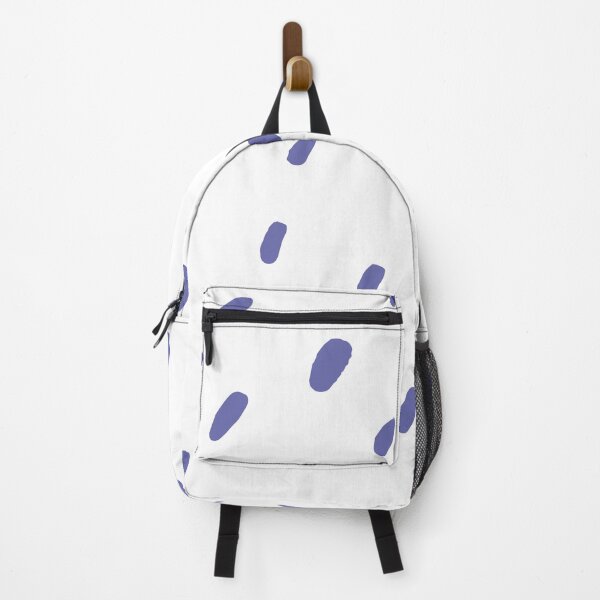 Item preview, Periwinkle and White Blot Spots - Polka Dot Pattern Pantone 2022 Color of the Year Very Peri 17-3938 designed and sold by ColorOfTheYears.