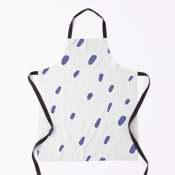 Item preview, Periwinkle and White Blot Spots - Polka Dot Pattern Pantone 2022 Color of the Year Very Peri 17-3938 designed and sold by ColorOfTheYears.