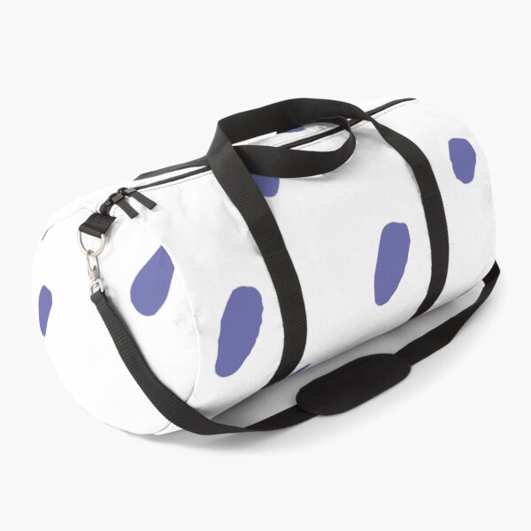 Item preview, Periwinkle and White Blot Spots - Polka Dot Pattern Pantone 2022 Color of the Year Very Peri 17-3938 designed and sold by ColorOfTheYears.