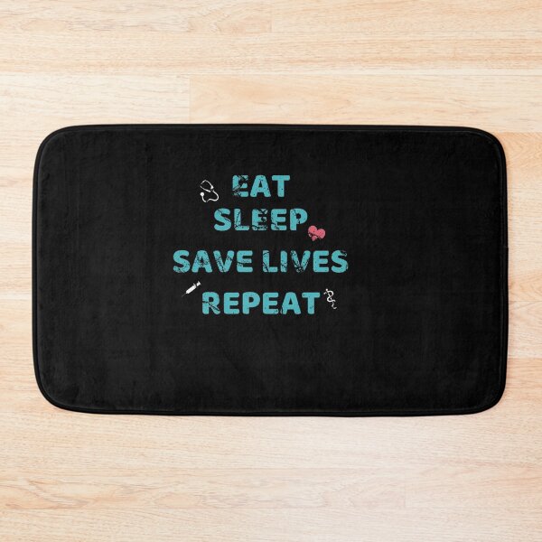 Item preview, Eat sleep save lives repeat, keep calm and save lives, nurse,  designed and sold by oufa.