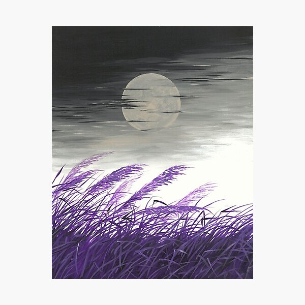 Violet Reeds 2021 Photographic Print