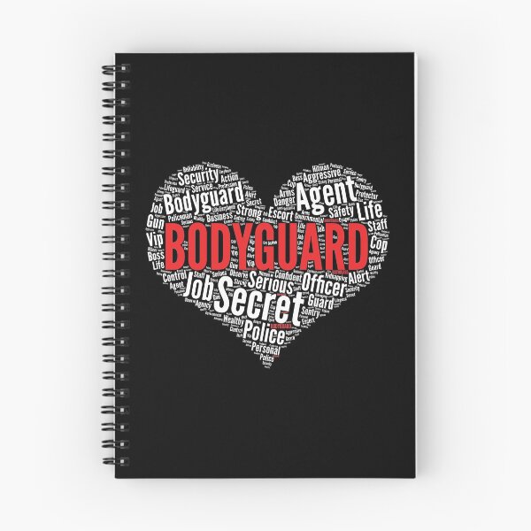 Item preview, Bodyguard Heart Security Guard graphic designed and sold by theodoros20.
