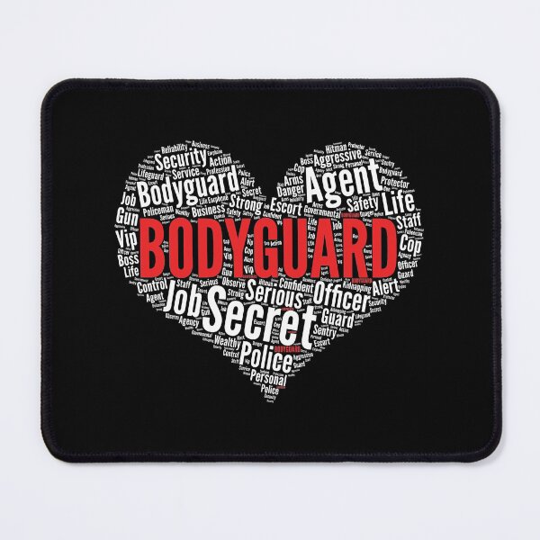Item preview, Bodyguard Heart Security Guard graphic designed and sold by theodoros20.