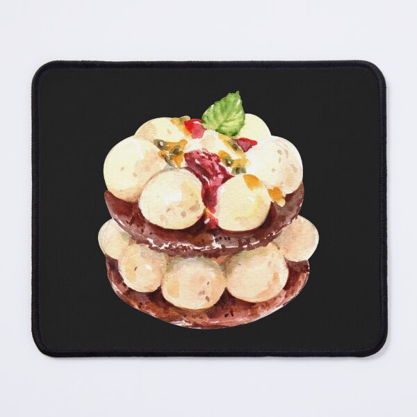 Item preview, Tropical Passion Fruit Round Mille Feuille Pastry designed and sold by Alicia Chee.