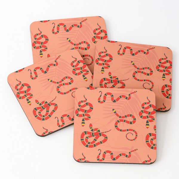 Item preview, Coral Snakes Serpent Pattern designed and sold by HotHibiscus.