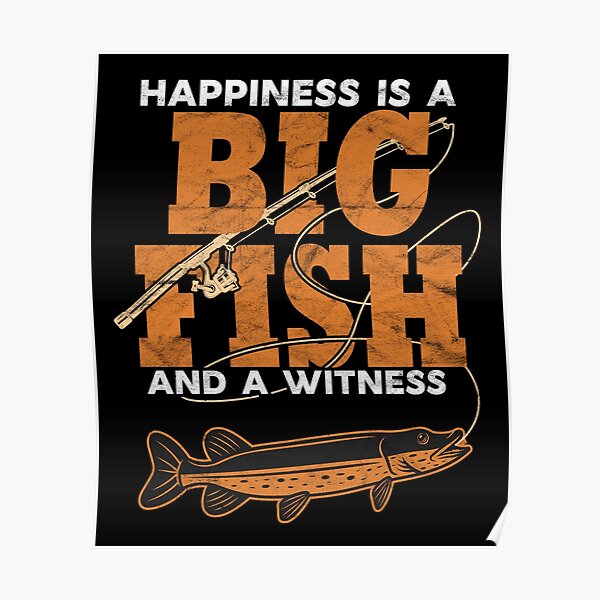 US Seller home decor website the big fish kraft paper retro poster 
