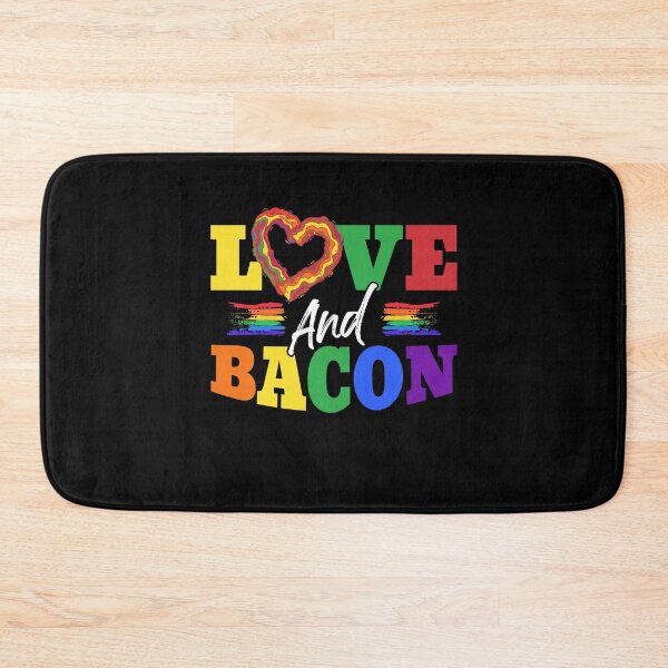 Item preview, Love Bacon Low Carb Keto LGBTQ Gay Pride Rainbow designed and sold by Dressed For  Duty.