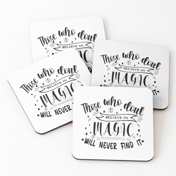 Item preview, The who don't believe in magic will never find it designed and sold by Polla-Shirt.