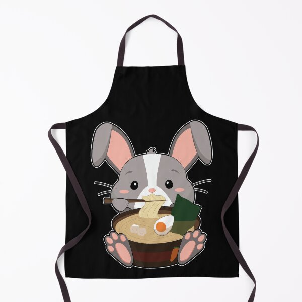 Item preview, Anime Cute Rabbit Japanese Ramen Noodles Kawaii Gift product designed and sold by theodoros20.