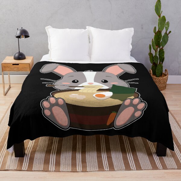 Item preview, Anime Cute Rabbit Japanese Ramen Noodles Kawaii Gift product designed and sold by theodoros20.