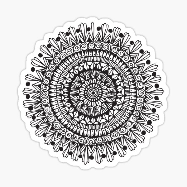 Mandala #6 Sticker
