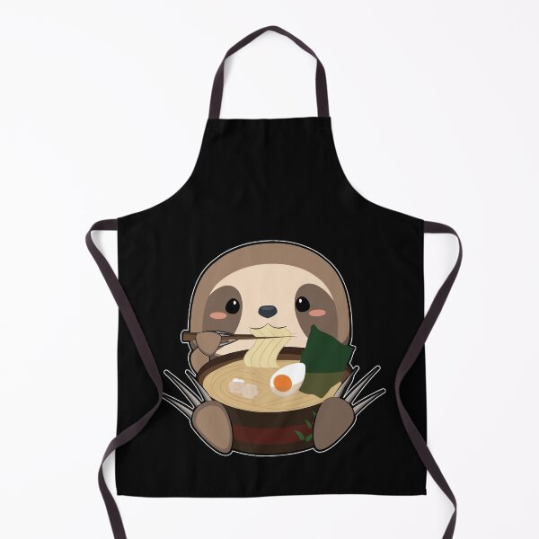 Item preview, Anime Cute Sloth Japanese Ramen Noodles Kawaii Gift design designed and sold by theodoros20.