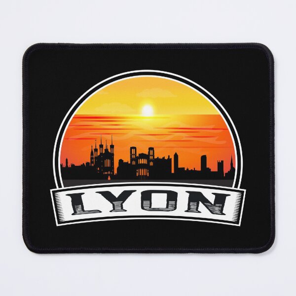 Item preview, Lyon France Skyline Shirt Sticker designed and sold by Timcito.