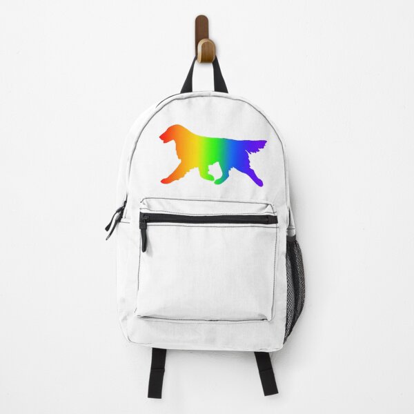 Item preview, Rainbow Flat-Coated Retriever  designed and sold by MarshBec.