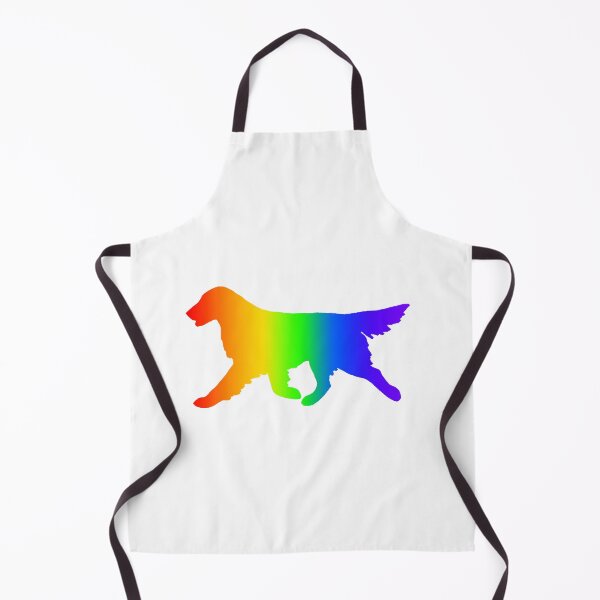 Item preview, Rainbow Flat-Coated Retriever designed and sold by MarshBec.