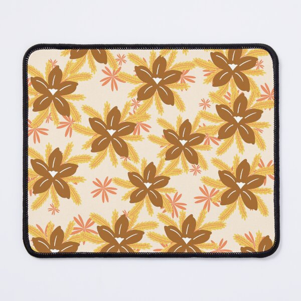 Item preview, Leaves nature pattern Wild flowers designed and sold by CoolArtByMboya.