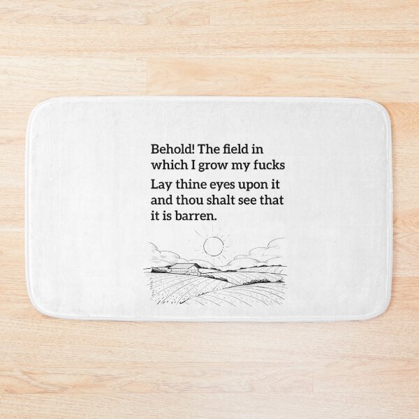Item preview, Behold The Field Where I Grow My Fucks Coffee Mug Fresh Out of Fucks Inappropriate Rude Sarcasm Quotes Gift Idea designed and sold by ThebestishereSG.