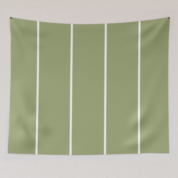 Item preview, Valspar BLANCHED THYME Stripe designed and sold by AuraTherapeia.