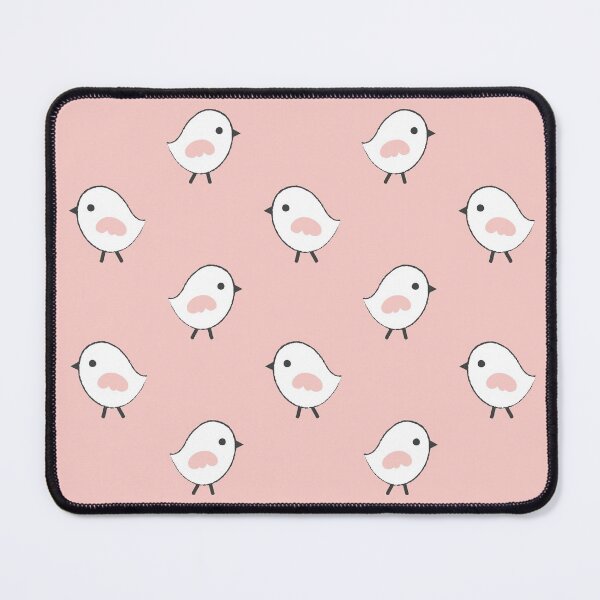 Item preview, Busy Birdies Pattern - Rose Pink designed and sold by Daisy Beatrice.