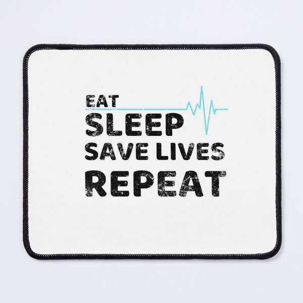Item preview, Eat sleep save lives repeat, keep calm and save lives, nurse,  designed and sold by oufa.