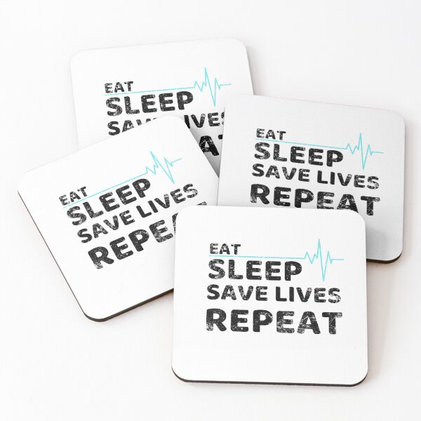 Item preview, Eat sleep save lives repeat, keep calm and save lives, nurse,  designed and sold by oufa.