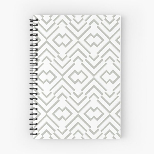 Item preview, Green and White Art Deco Shape Pattern - Pratt and Lamberts 2022 Color of the Year Gray Mist 419B designed and sold by ColorOfTheYears.