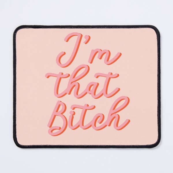 Item preview, I'm That Bitch - Preppy Pink Quote - Girl Quote - Sassy Girl - Preppy Aesthetic designed and sold by Nossikko.