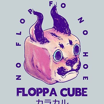 iPhone X/XS Big Floppa - Camisa para niños, diseño de gato caracal