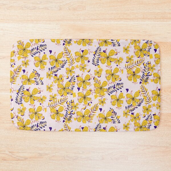 Item preview, Leaves nature pattern Festive flowers designed and sold by CoolArtByMboya.