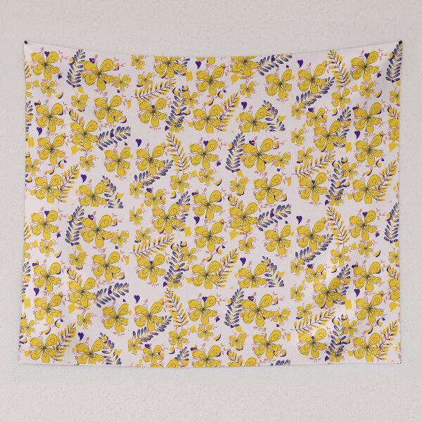 Item preview, Leaves nature pattern Festive flowers designed and sold by CoolArtByMboya.