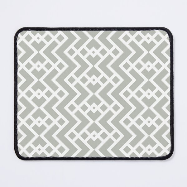 Item preview, Green and White Tessellation Pattern 25 - Pratt and Lamberts 2022 Color of the Year Gray Mist 419B designed and sold by ColorOfTheYears.