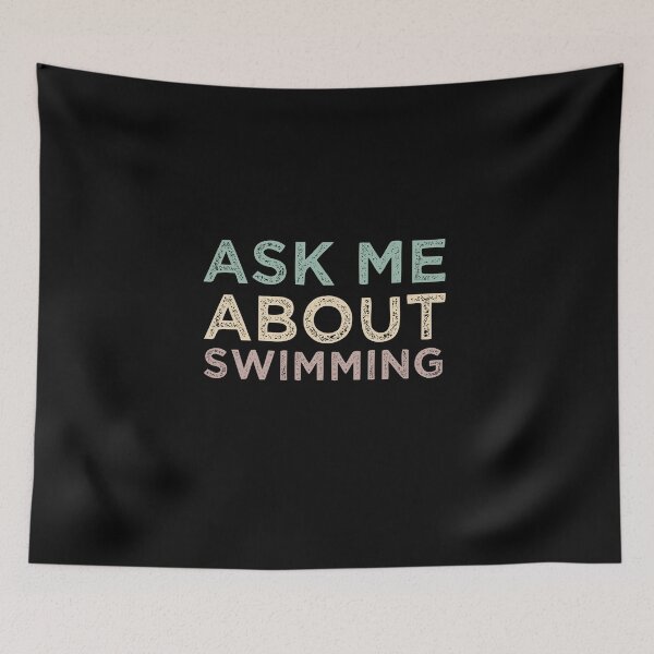 Item preview, Ask Me About Swimming designed and sold by medbdj.
