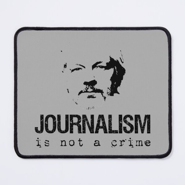 Item preview, Journalism is not a crime, free Assange, Awesome gift for your friends and family designed and sold by abdelhak2005.