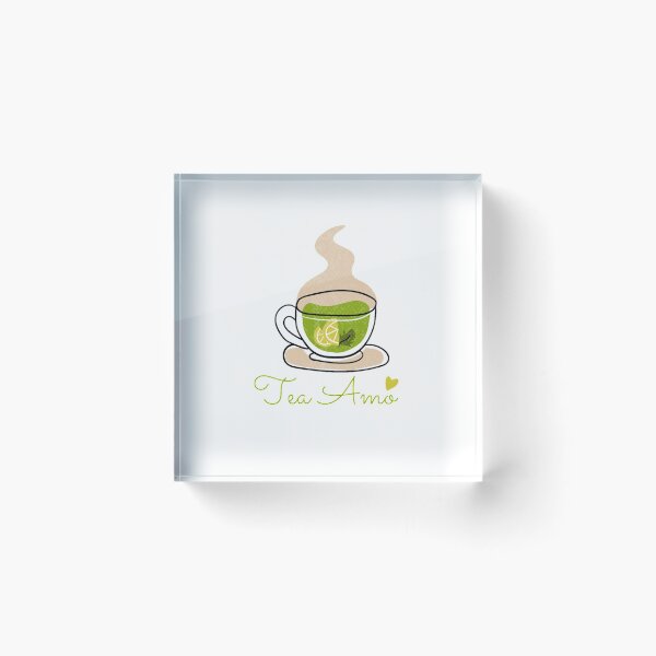 Item preview, Tea Amo - I love Tea, Tea Lover, Tea quote designed and sold by Special-Art1.