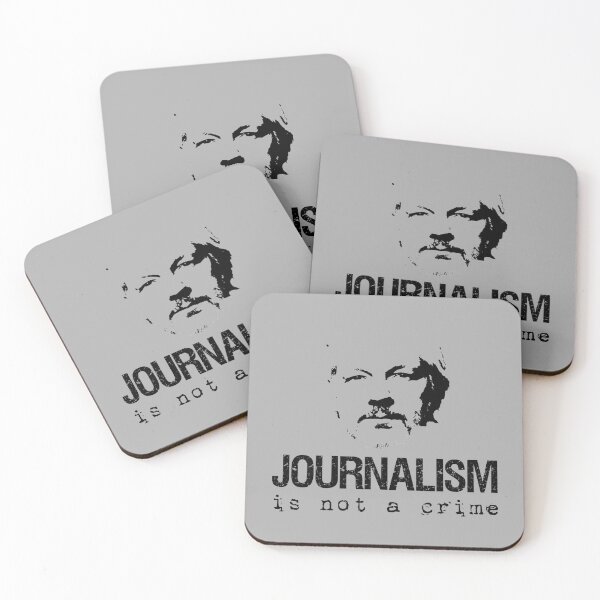 Item preview, Journalism is not a crime, free Assange, Awesome gift for your friends and family designed and sold by abdelhak2005.