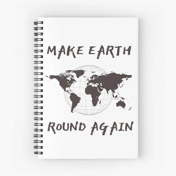 Item preview, Make Earth Round Again designed and sold by trendingatees.