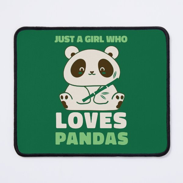 Item preview, Just A Girl Who Loves Pandas designed and sold by Artrographic.