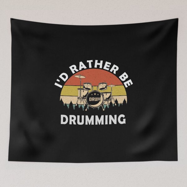 Item preview, i would rather be drumming designed and sold by Fiona Shorts.