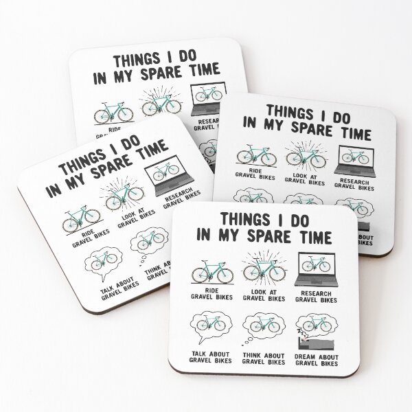 Item preview, 6 cosas que hago en mi tiempo libre Bicicleta martillo Bicicleta divertida Ciclista designed and sold by grinta2021.