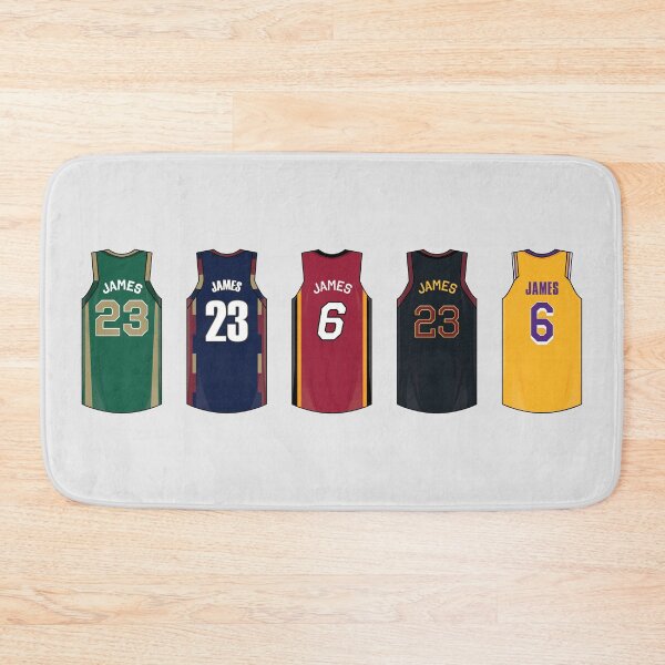 Item preview, Lebron James Jersey History designed and sold by WalkDesigns.