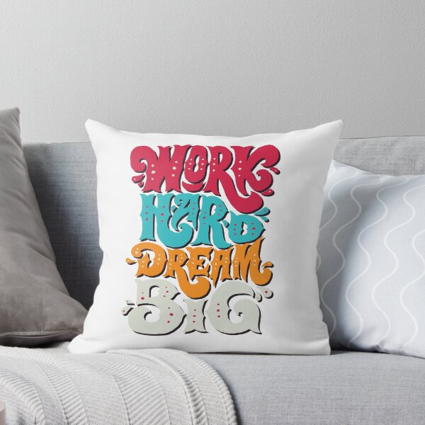 Item preview, Work hard Dream Big designed and sold by SkillDesigner.