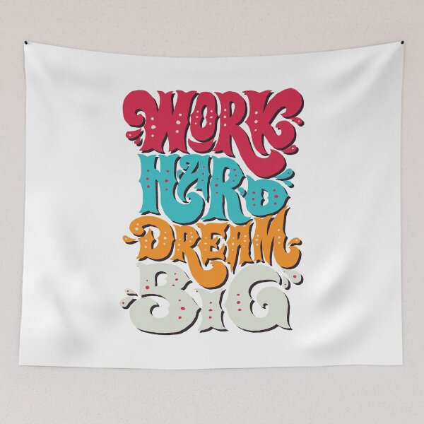 Item preview, Trabajar duro soñar a lo grande designed and sold by SkillDesigner.