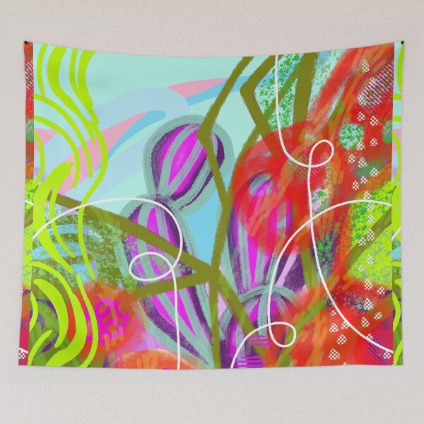 Item preview, Outdoor abstract bloom designed and sold by ShannaMelissa.