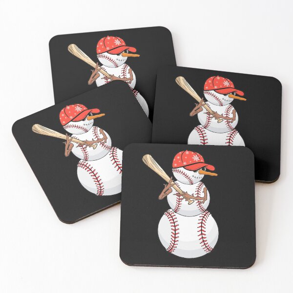 Item preview, Snowman Baseball Player Christmas Funny Gift  designed and sold by alenaz.