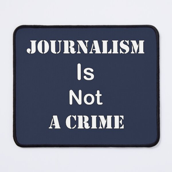 Item preview, Journalism is not a crime, free Assange, Awesome gift for your friends and family designed and sold by abdelhak2005.