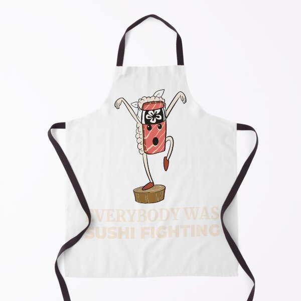 Artikelvorschau, Everybody was Sushi Fighting - Lachs Sushi Crane Kick entworfen und verkauft von Cedinho.