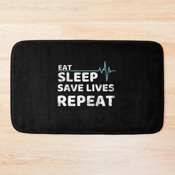 Item preview, Eat sleep save lives repeat, keep calm and save lives, nurse,  designed and sold by oufa.