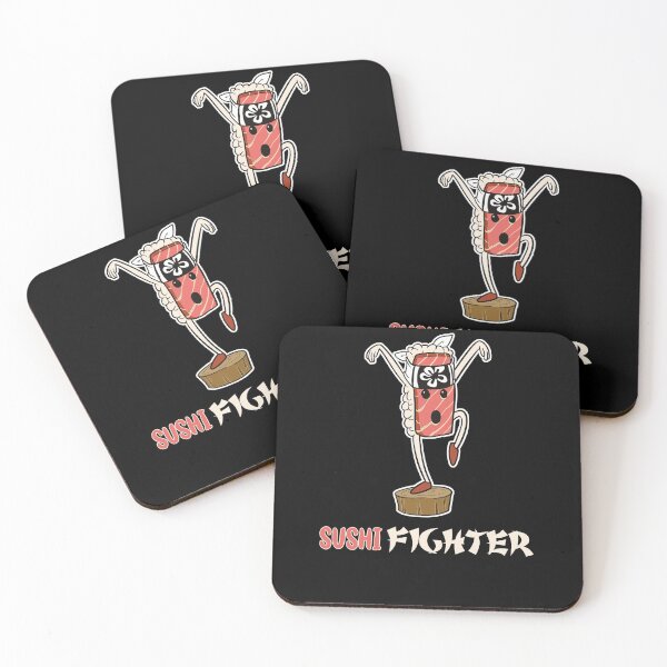 Item preview, The Karate Sushi Fighter - Rice to Meet You and Kick You designed and sold by Cedinho.