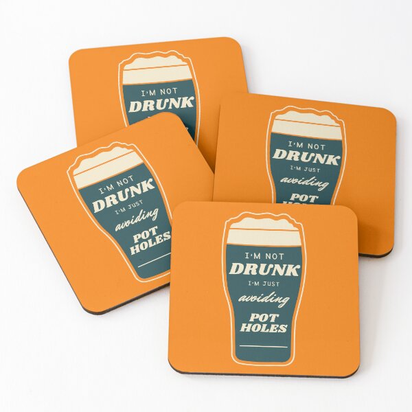 Item preview, Not Drunk Avoiding Potholes designed and sold by LiToDesignCo.