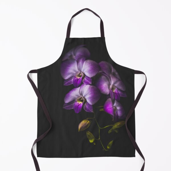 Item preview, Purple Orchid on black designed and sold by alan shapiro.